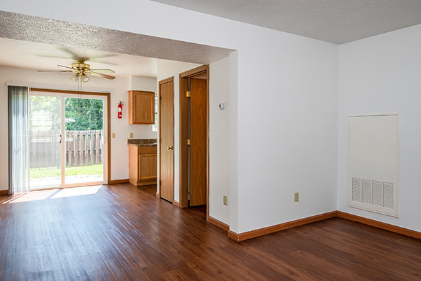 Living Room and Patio Doors