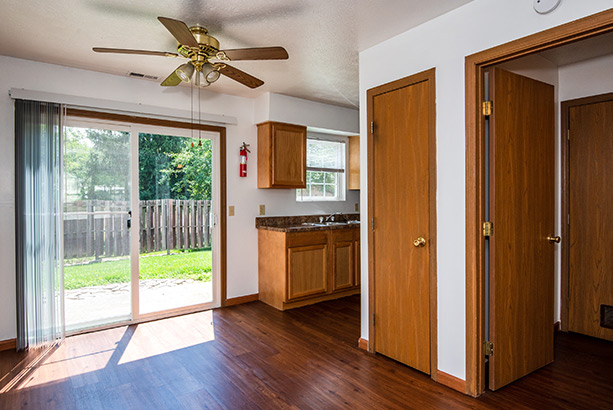 Dining Room and Patio Doors