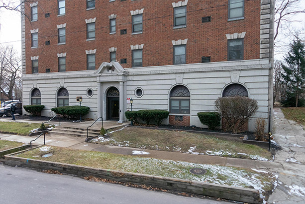 Exterior view from Ansel Road